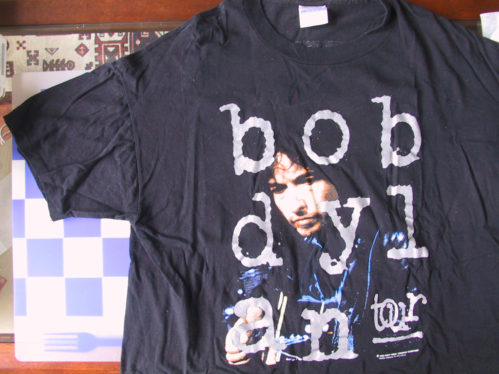 BROCKUM “Bob Dylan : Never Ending Tour Japan” T-shirt circa 1994 